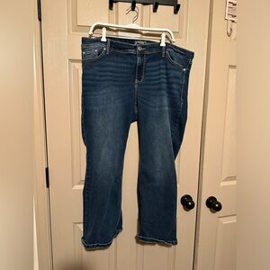 Size 20 torrid boot cut jeans in xs length.